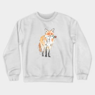 Romantic Fox - Fox - Watercolour Crewneck Sweatshirt